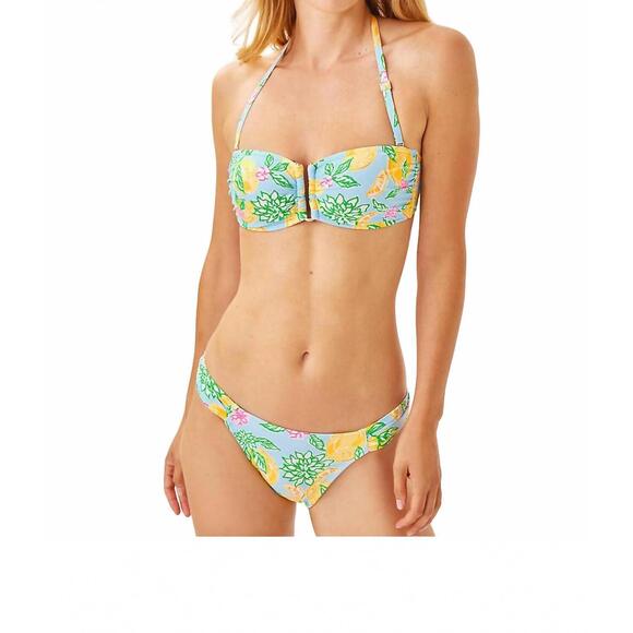 LILLY PULITZER Other - NEW LILLY PULITZER clancy bikini bottoms in bluette make lemonade